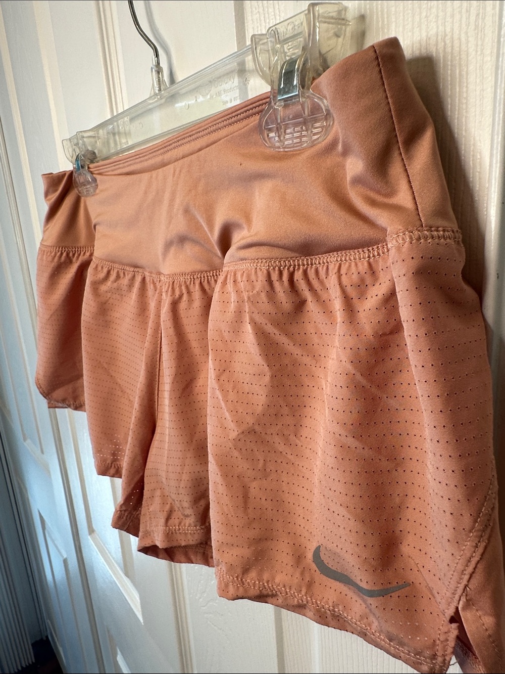 Nike Women's Dusty Peach Performance Athletic Shorts